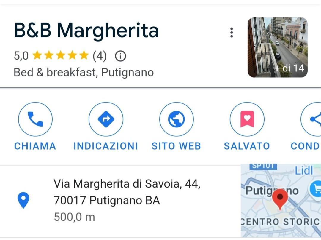 B&B Margherita Putignano Dış mekan fotoğraf